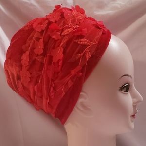 Velvet caps with two handle wraps